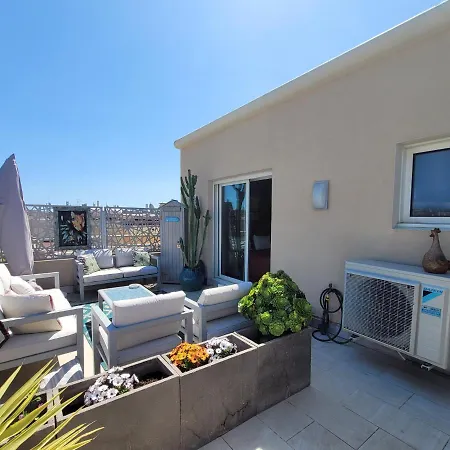Square Pauline T3 Terrasse Vue * Antibes